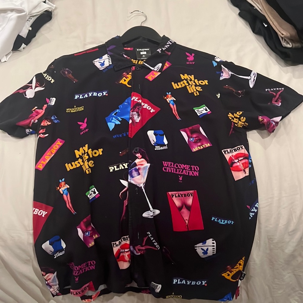 Huf playboy button up
